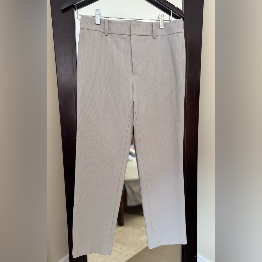 CLUB MONACO cropped dress pants, grey (US 4)